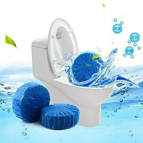 BLUE BUBBLE Toilet Cleaner Tablets🔵( Pack Of 10 )
